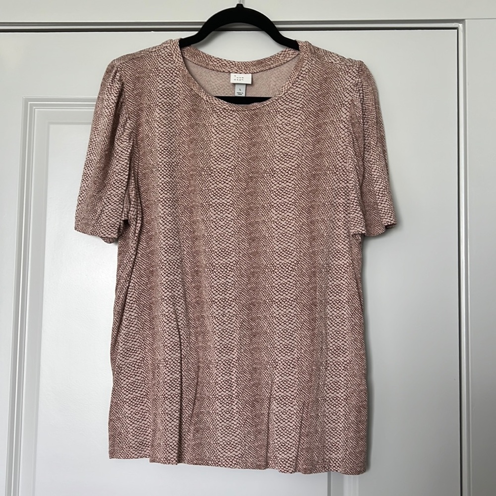 Snakeskin Neutral Shirt